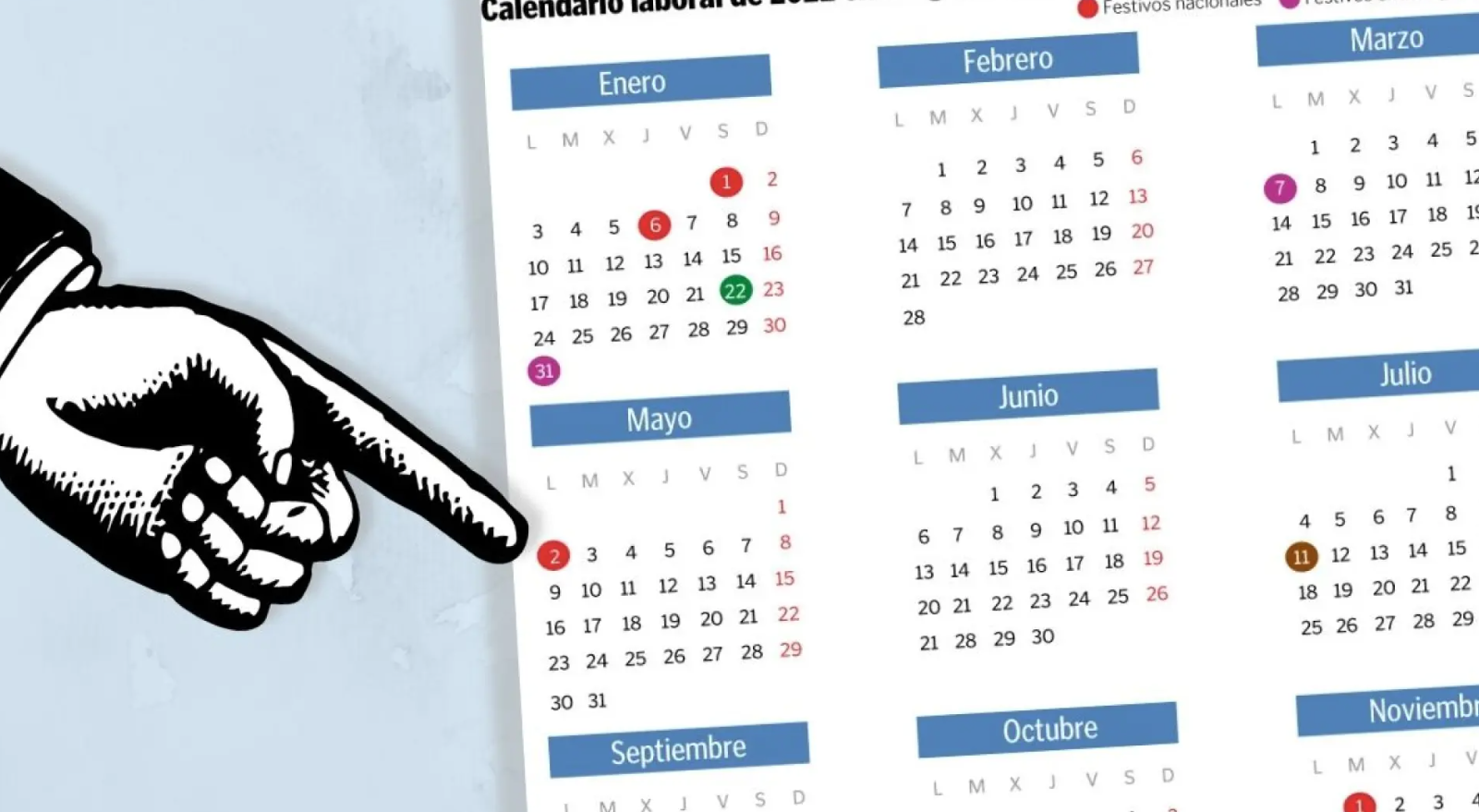 El mes que esconde dos grandes puentes en 2025 (y no es diciembre ni abril)